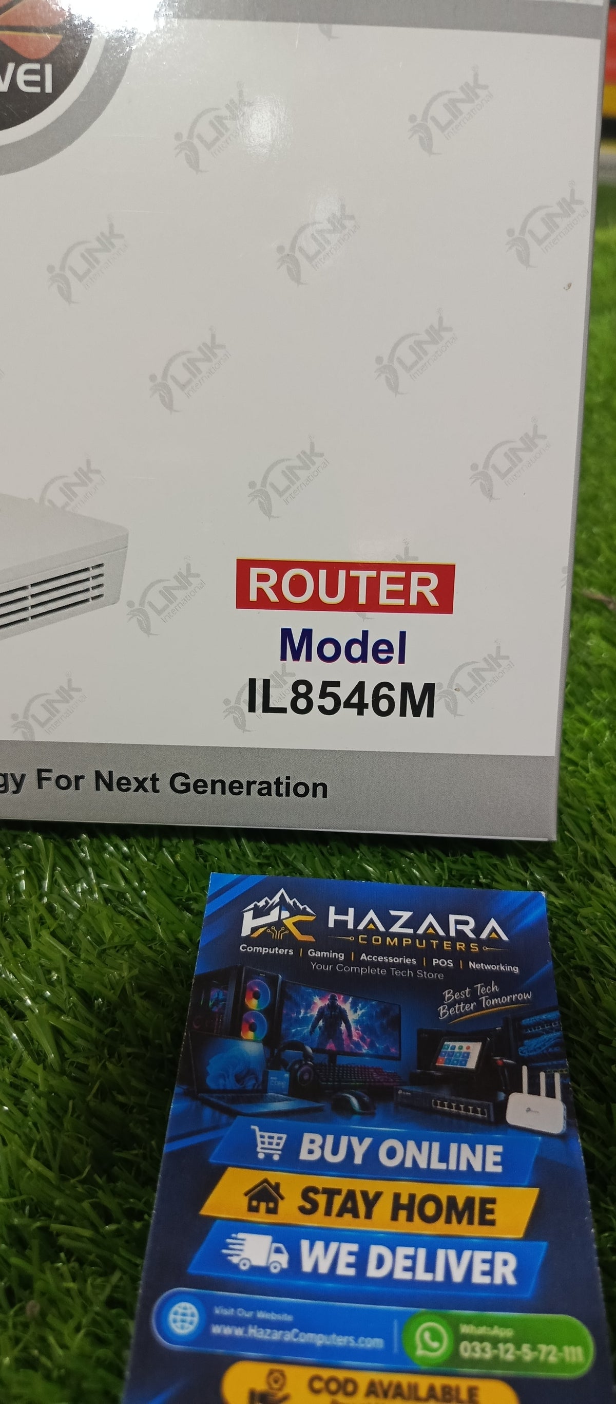 Huawei HG8546M XPON Fiber Optic Router Modem (GPON / EPON Auto-Matching, 1 GE + 3 FE + 1 POTS + 1 USB + Wi-Fi)