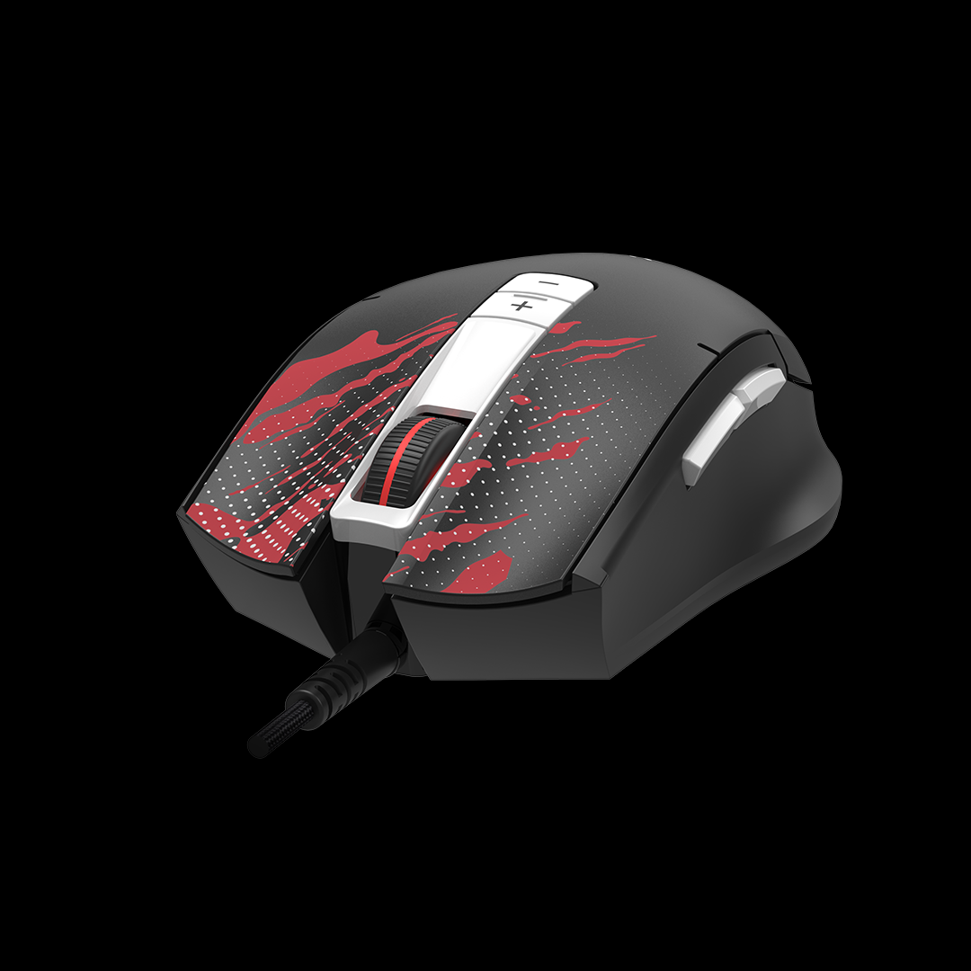 Bloody ES8 RGB Esports Gaming Mouse (PixArt Optical Engine, 10000 CPI, 1ms Response)