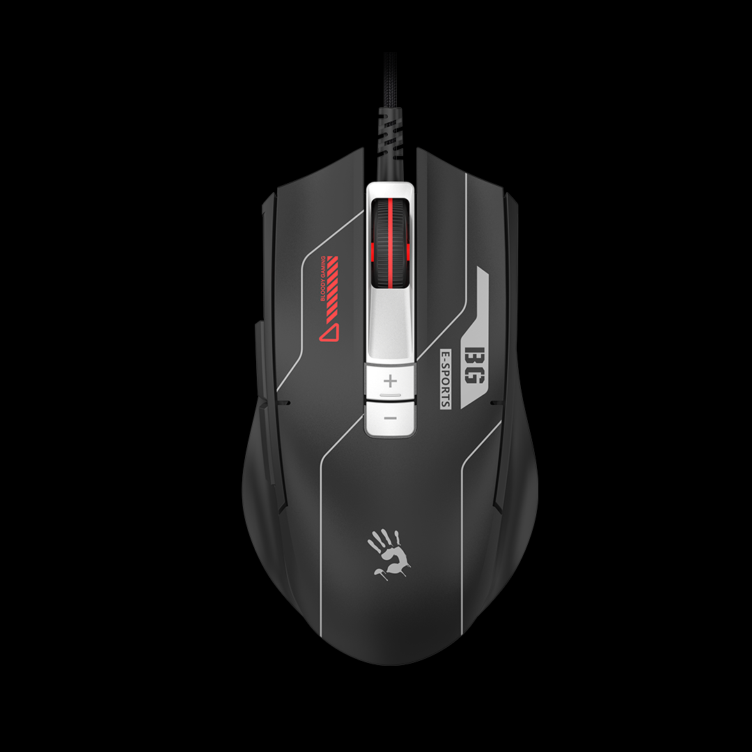 Bloody ES8 RGB Esports Gaming Mouse (PixArt Optical Engine, 10000 CPI, 1ms Response)
