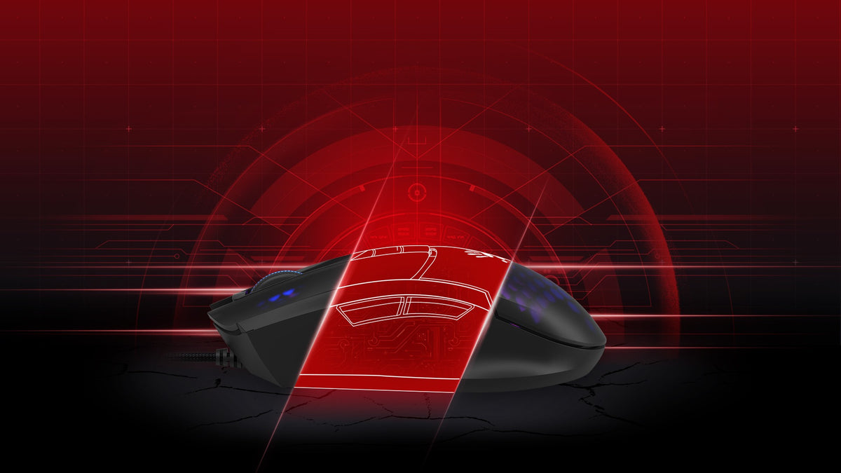 Bloody L65 Max Lightweight RGB Esports Gaming Mouse (BC3332-A Sensor, 12000 CPI, 4MB Memory)