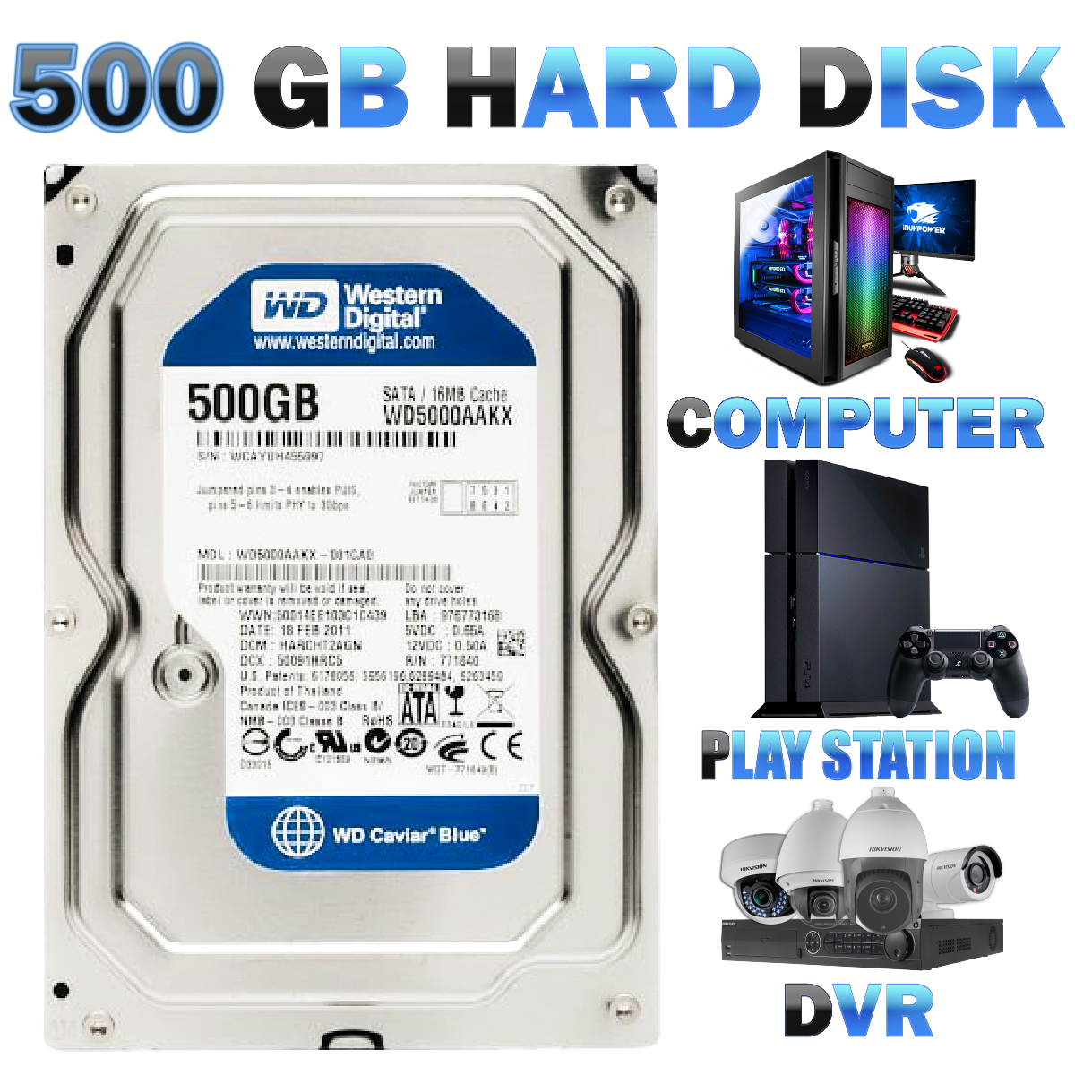 Preloaded Gaming Hard Drives & Internal PC Storage