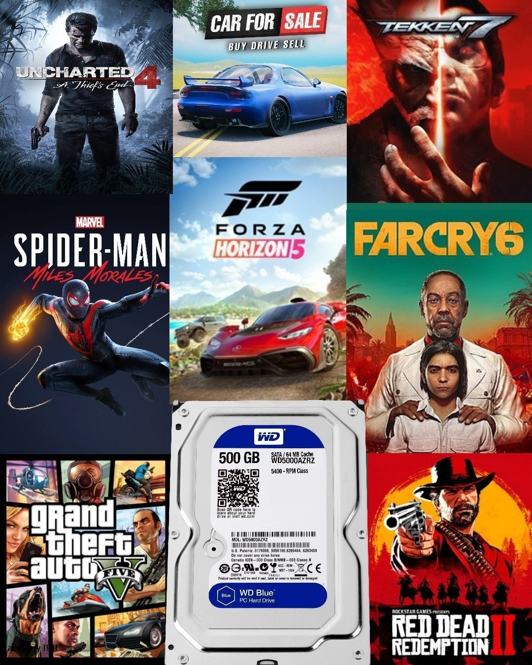Preloaded Gaming Hard Drives & Internal PC Storage