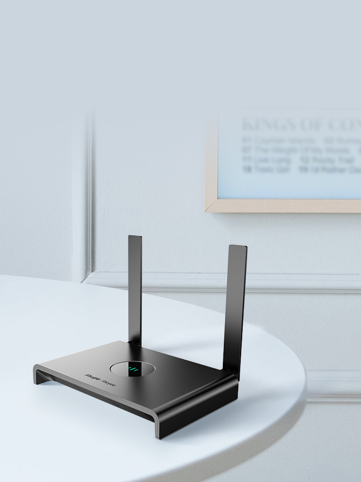 Ruijie Reyee RG-EW300N 300Mbps Wireless Smart Router (4 High-Gain Antennas, Gaming Friendly, App Control)