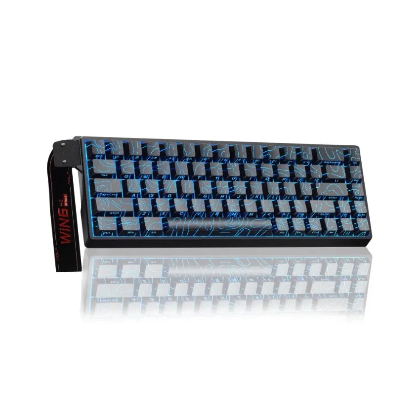AULA WIN68 Wired Magnetic Switch Rapid Trigger Gaming Keyboard (Hall Effect Magnetic Switches, Dynamic RGB, 60% Compact Layout)