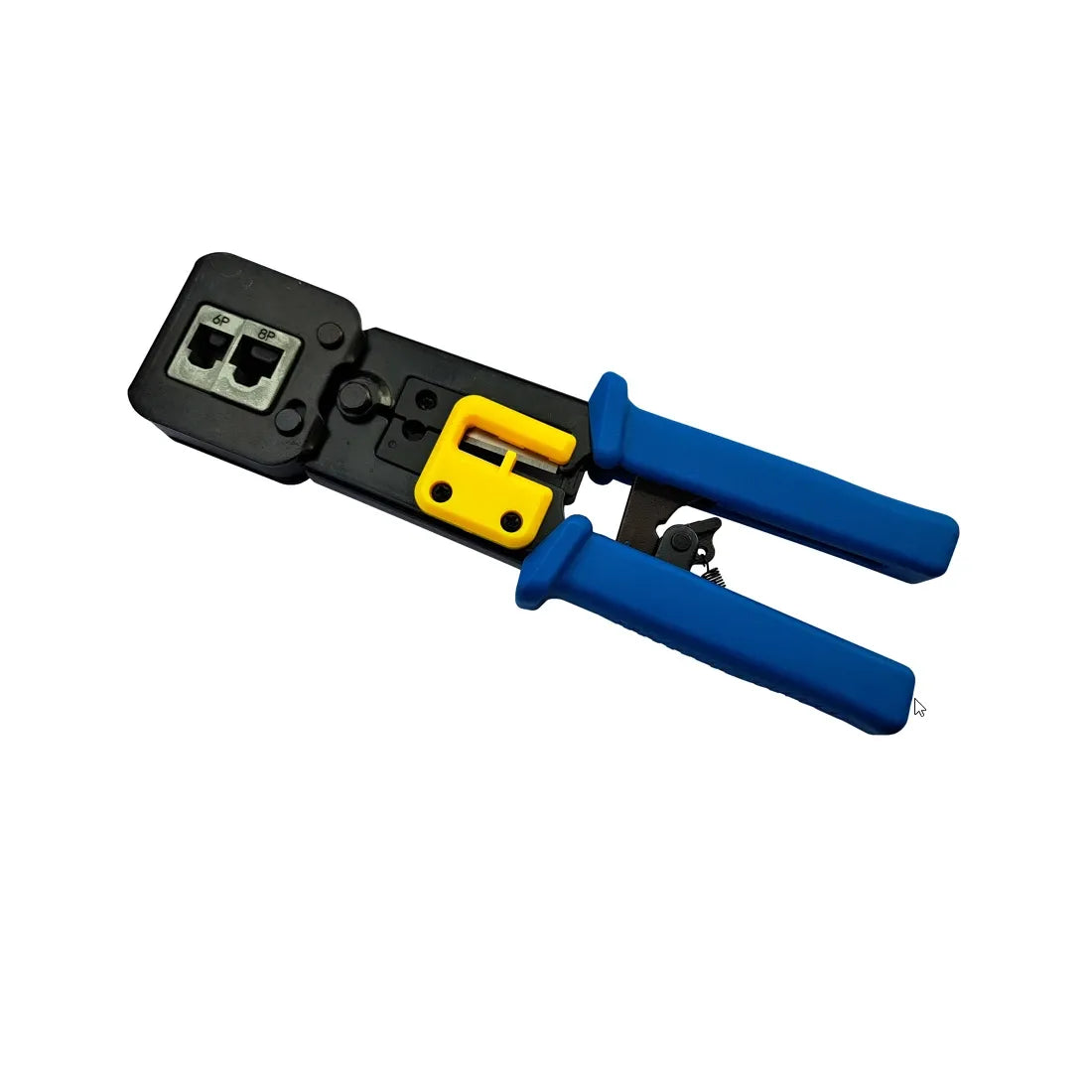 EZ Pass-Through RJ45 / RJ12 All-in-One Professional Network Cable Crimp Tool (With Automatic Wire Cutter & Stripper)