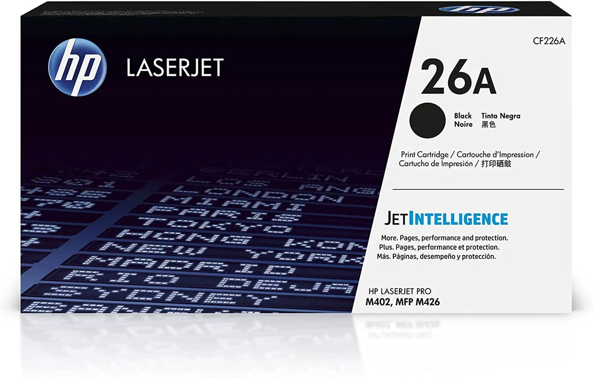 HP 26A (CF226A) Black Laser Printer Toner Cartridge