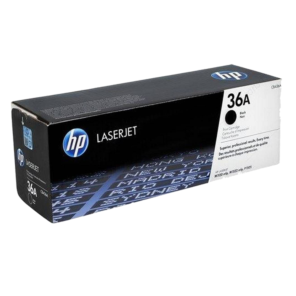 HP 36A (CB436A) Black Laser Printer Toner Cartridge