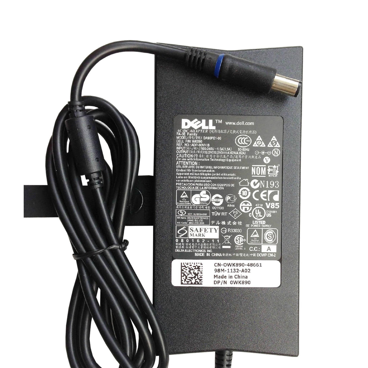 Dell / HP 90W 19.5V 4.62A Original Laptop AC Power Adapter Charge( 7.4mm Big Pin, New & Imported Lot Stock)