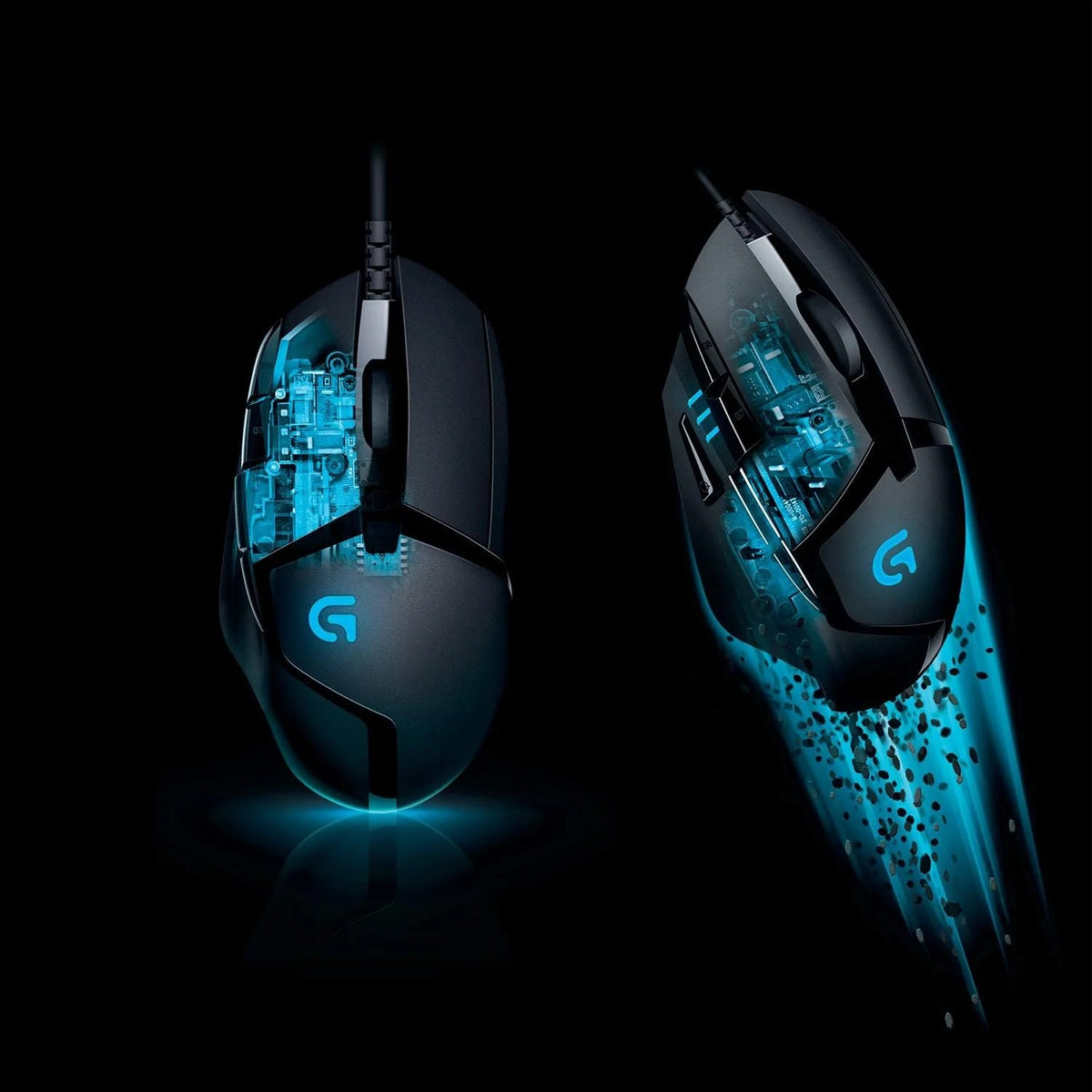 Logitech G402 Hyperion Fury Ultra-Fast FPS Gaming Mouse (8 Programmable Buttons, High-Speed Tracking)