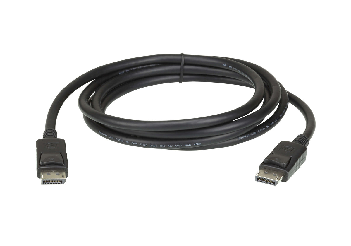 Original Dell DisplayPort to DisplayPort Cable (6 Feet / 1.8 Meter, Male to Male, Heavy Duty Branded Lot Stock)