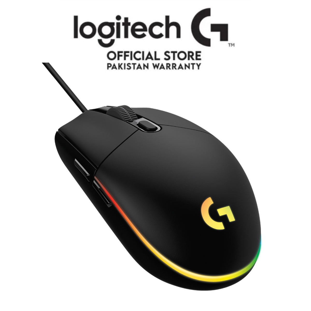 Logitech G402 Hyperion Fury Ultra-Fast FPS Gaming Mouse (8 Programmable Buttons, High-Speed Tracking)