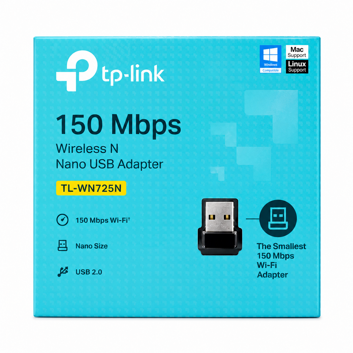 TP-Link TL-WN725N 150Mbps Nano Wireless N USB Adapter