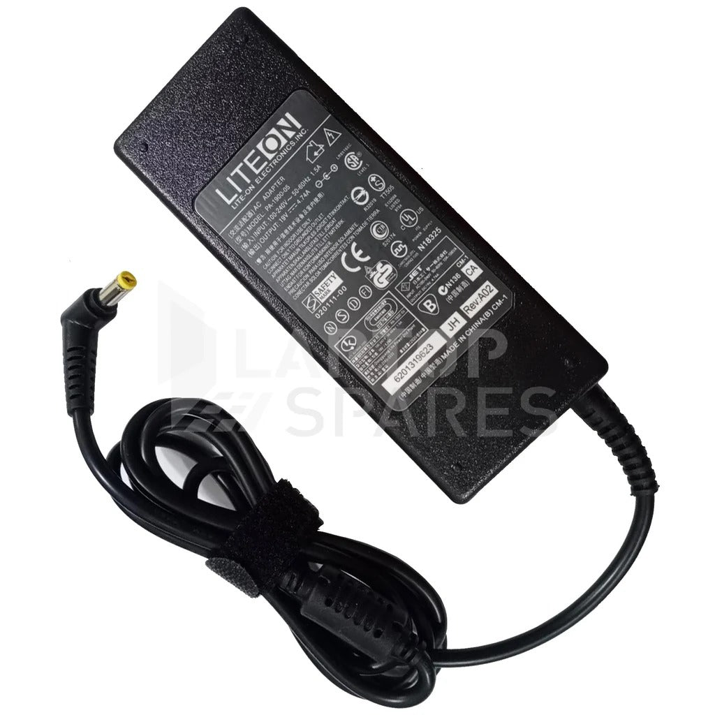 Acer Laptop Charger 19V 4.74A 90W (Round Pin Adapter)