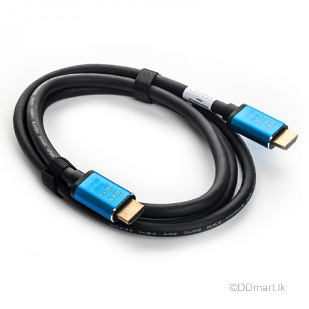 High-Speed 4K HDMI Cable 1.5 Meter (Ultra HD 2160P, 18Gbps Bandwidth, Braided Mesh Shielding, Premium HD Cable)