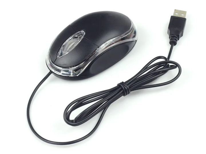 Dell Mini Optical Brown Box Mouse