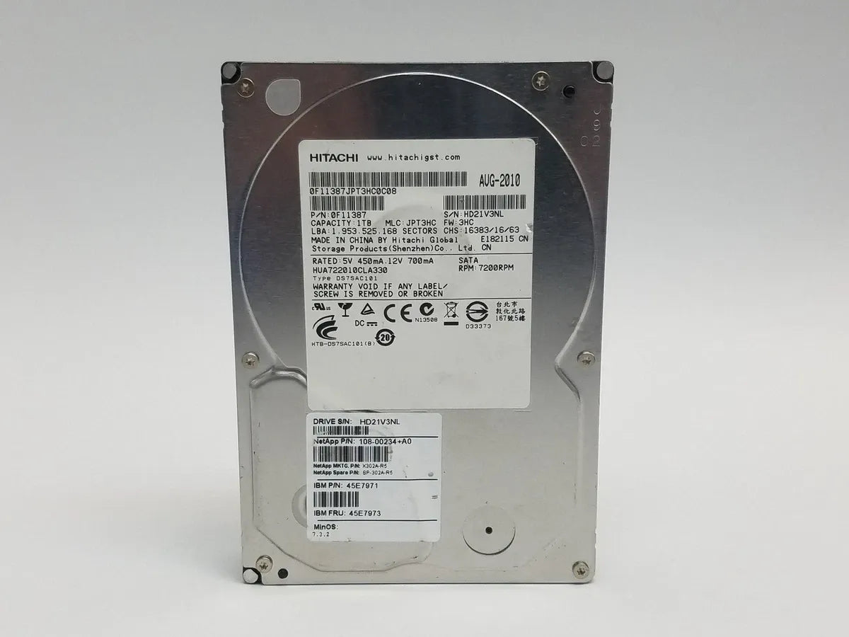1TB 3.5" SATA III Internal Desktop PC Hard Disk Drive (Used / Imported Lot Stock - Tested & Working)