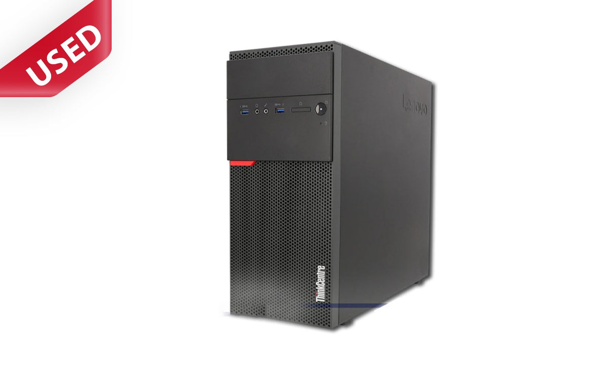 Lenovo ThinkCentre M700 / M800 / M900 Tower Desktop PC (Intel Core i3 / i5 6th Gen, DDR4 Support, Used Branded Lot)