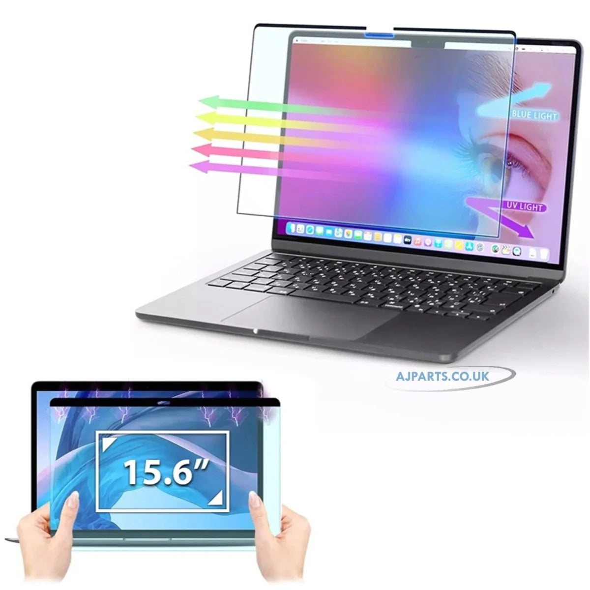 14 Inch and 15.6 Inch Laptop Screen Protector Guard (Anti-Glare / Anti-Scratch)