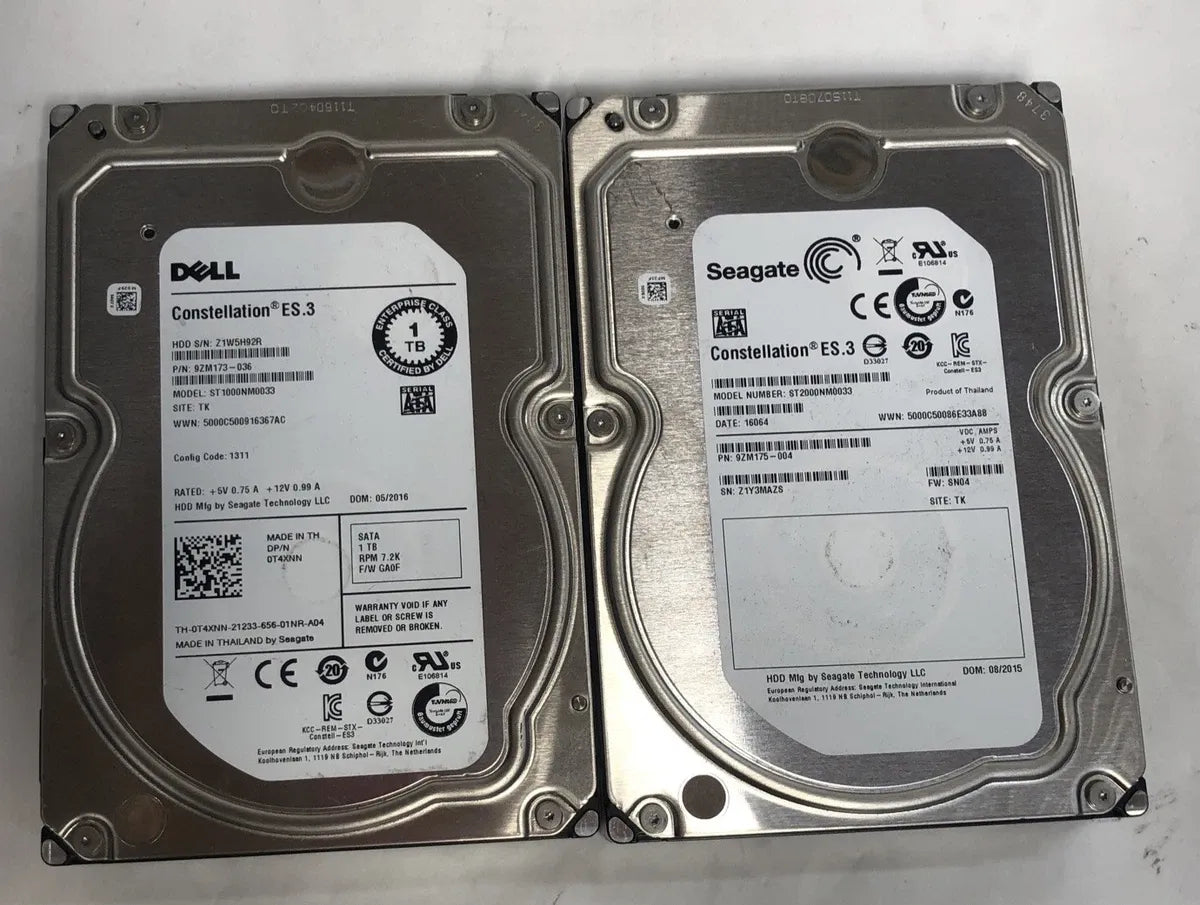 1TB 3.5" SATA III Internal Desktop PC Hard Disk Drive (Used / Imported Lot Stock - Tested & Working)