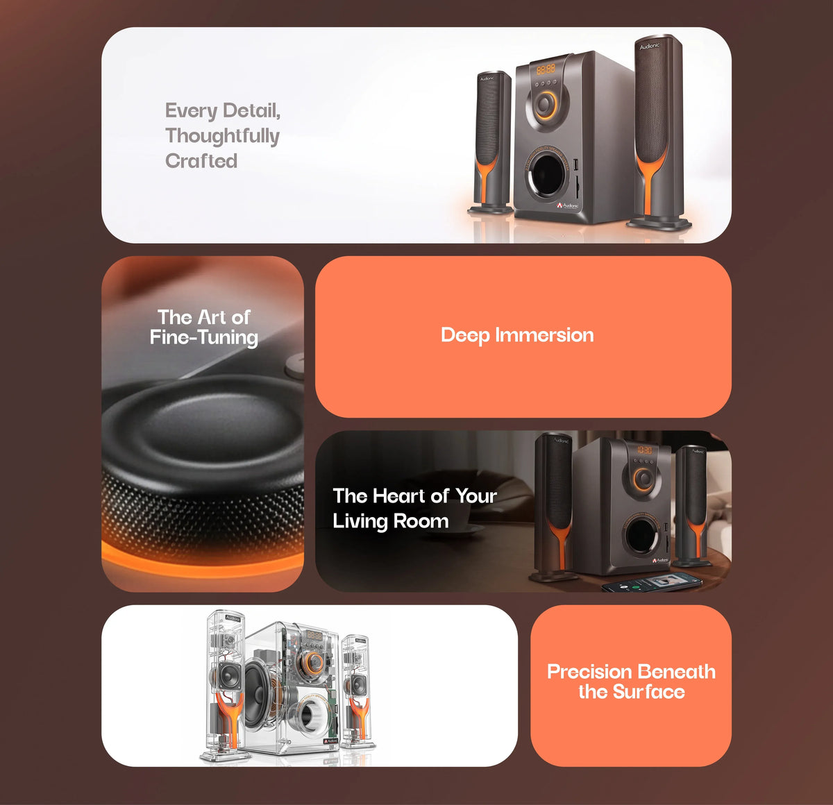 AD-7000 PLUS MULTIMEDIA SPEAKER (AC/DC SUPPORTED)