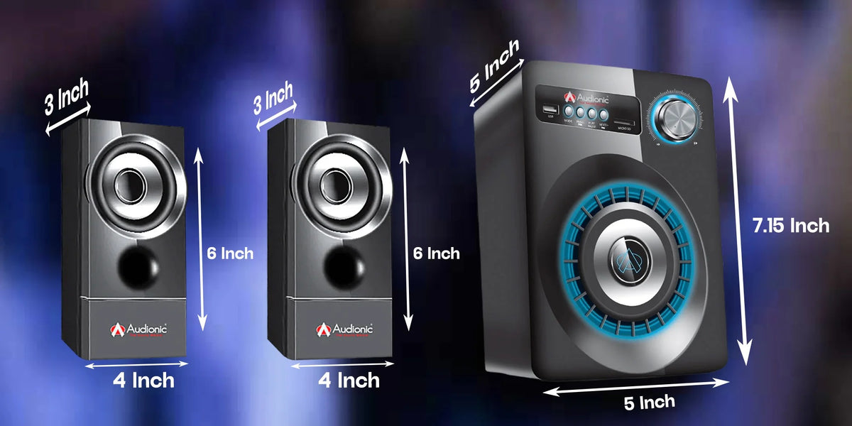 Audionic Max 230 2.1 Channel Speaker System