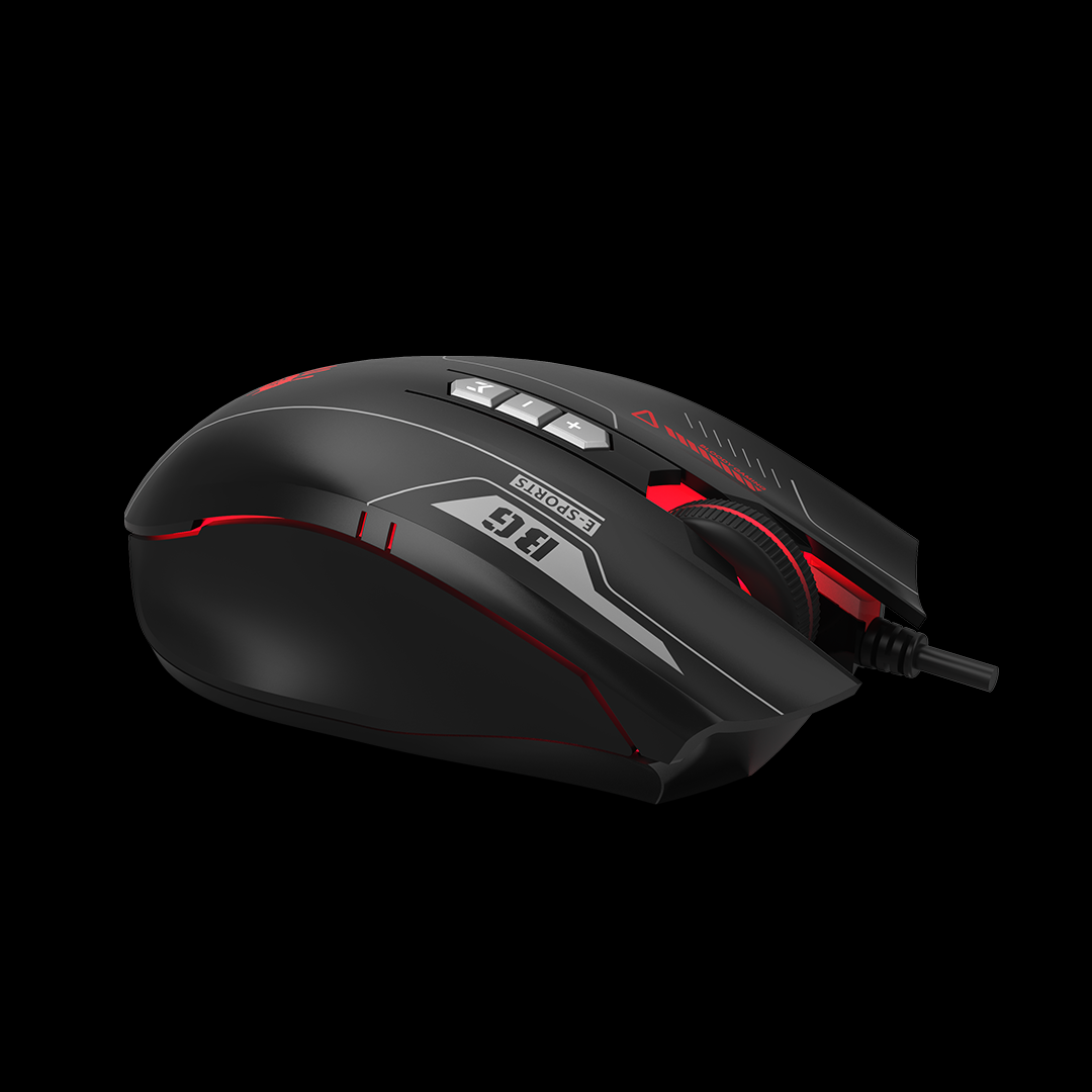 Bloody ES7 RGB Esports Gaming Mouse (PixArt Optical Engine, 6000 CPI, 1ms Response)