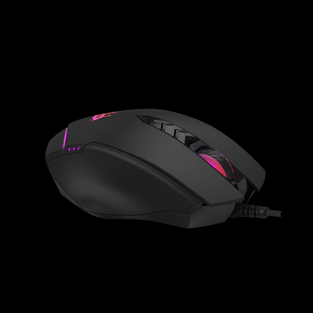 Bloody V8M Max RGB Optical Gaming Mouse (10,000 CPI Sensor, BC3332-A Engine, 8 Programmable Buttons)