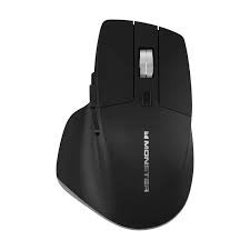 Monster Airmars M1 Wireless Vertical Ergonomic Mouse (2.4G + Bluetooth, PAW3212 Optical Sensor, RGB Lighting)