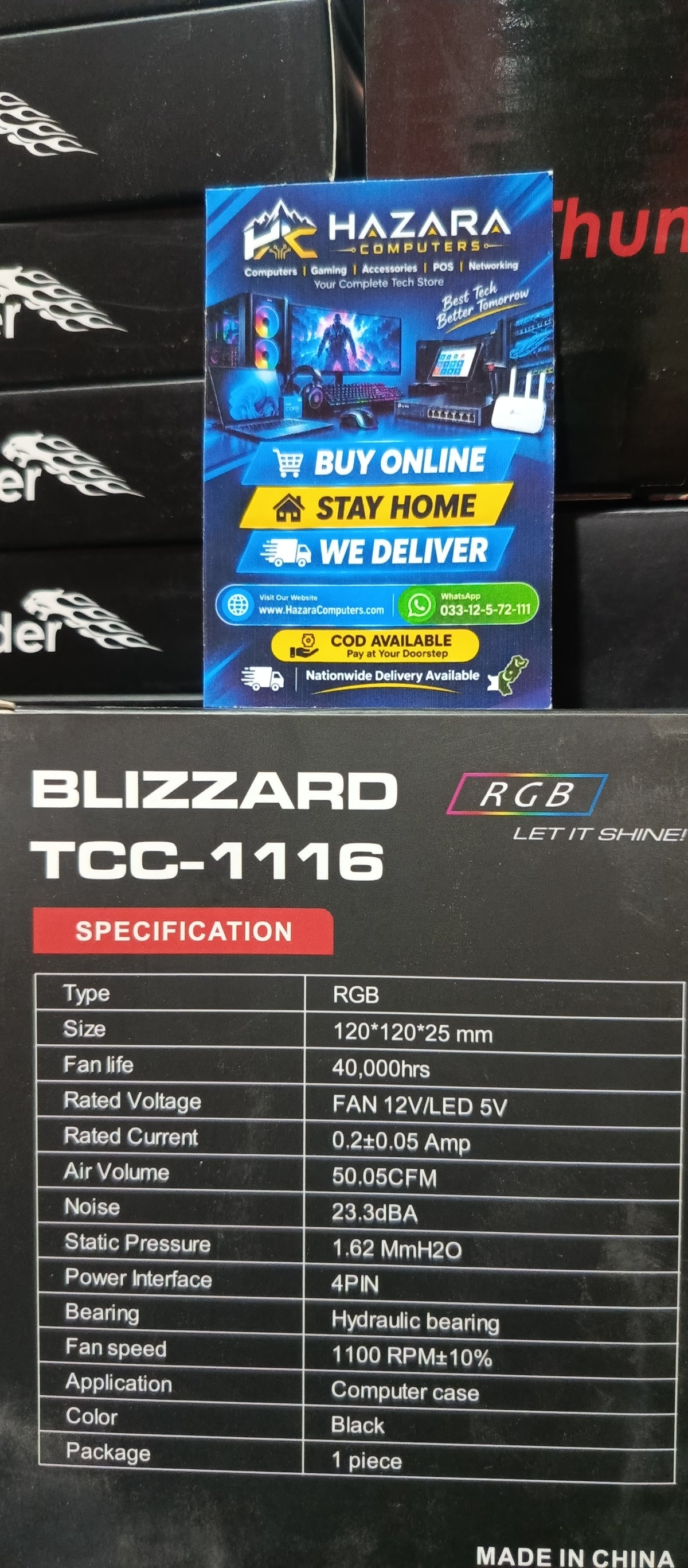 Thunder RGB Fans
