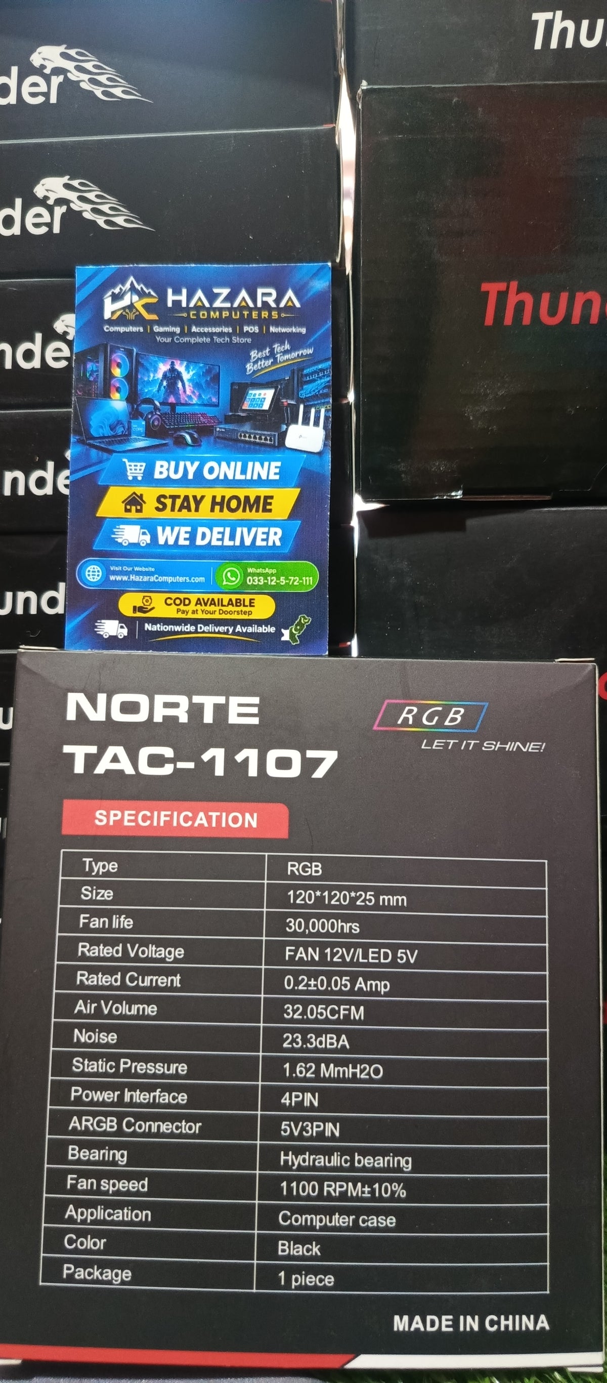 Thunder RGB Fans