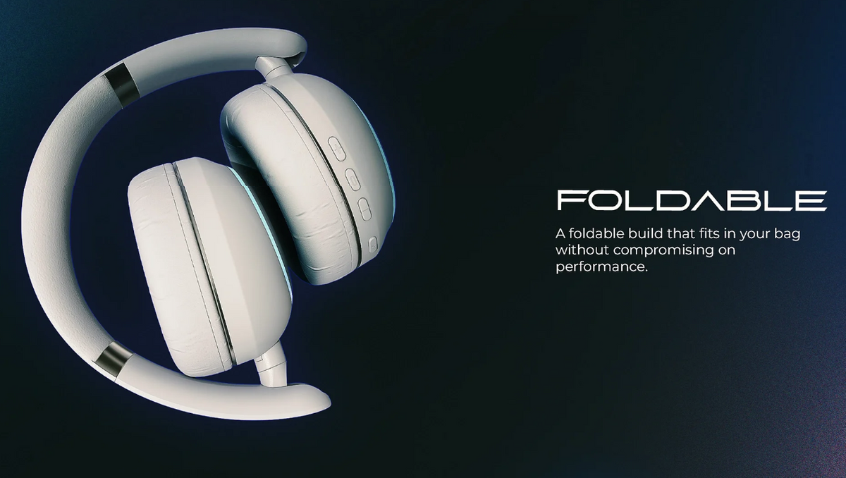 Audionic Hammer Wireless Over-Ear Gaming Headphones (Bluetooth 5.4, RGB Lights)