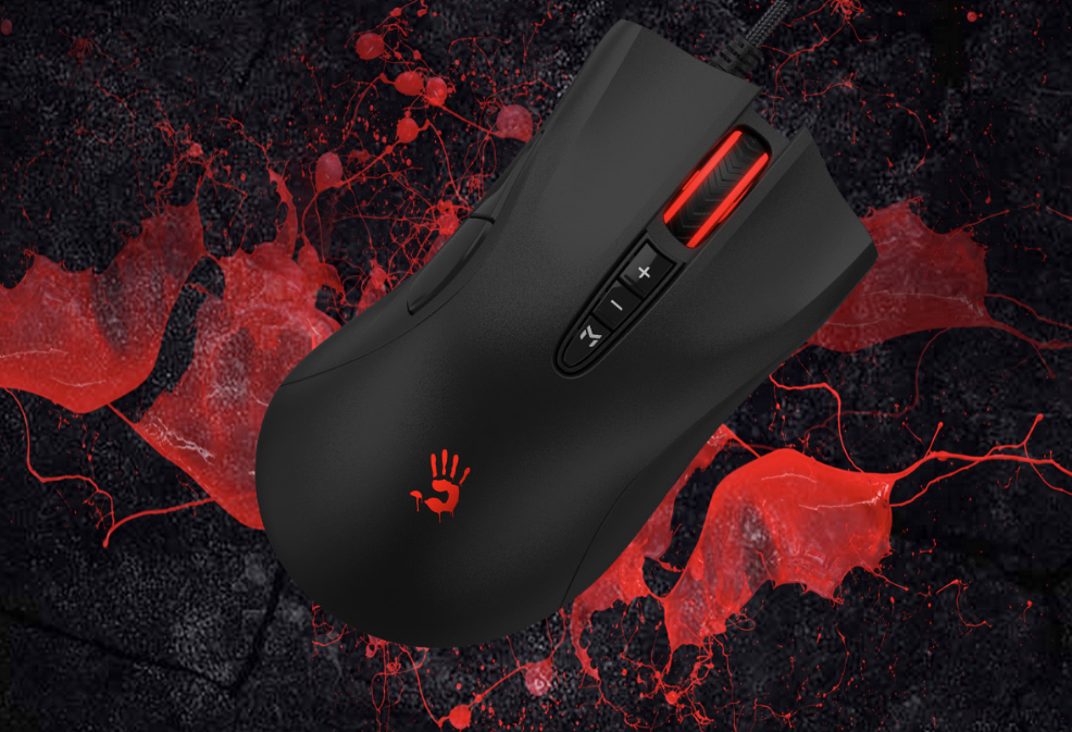 Bloody ES5 RGB Esports Gaming Mouse (PixArt Optical Engine, 3200 CPI, 1ms Response)
