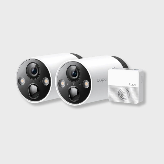 Tapo C420S2 Smart Wire-Free Security Camera System, 2-Camera System