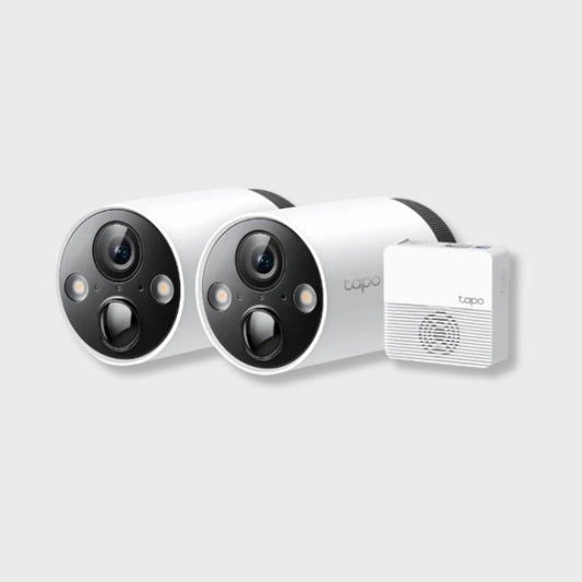 Tapo C420S2 Smart Wire-Free Security Camera System, 2-Camera System