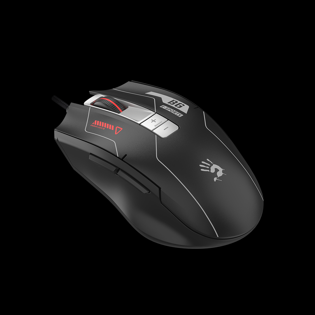 Bloody ES8 RGB Esports Gaming Mouse (PixArt Optical Engine, 10000 CPI, 1ms Response)