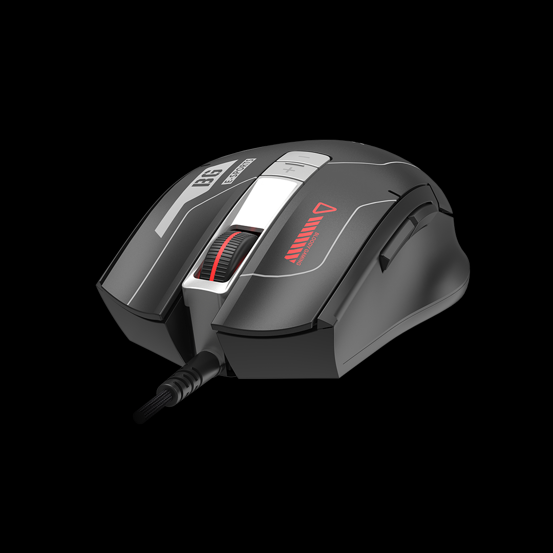 Bloody ES8 RGB Esports Gaming Mouse (PixArt Optical Engine, 10000 CPI, 1ms Response)