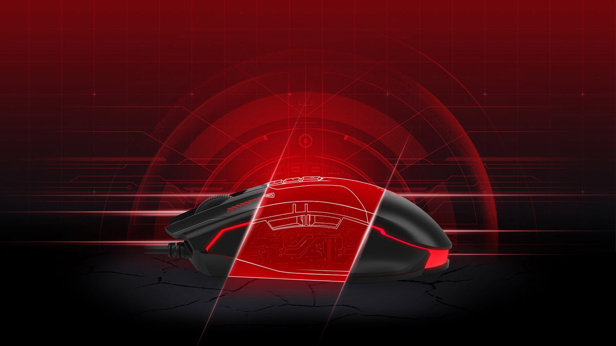 Bloody ES7 RGB Esports Gaming Mouse (PixArt Optical Engine, 6000 CPI, 1ms Response)