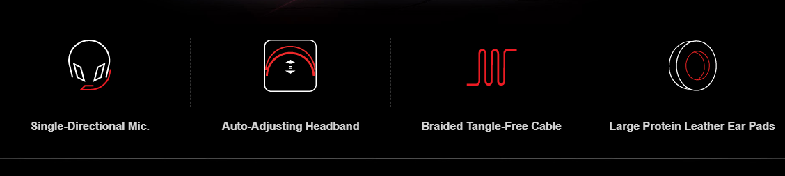 Bloody G200 Stereo Gaming Headset (50mm Drivers, Dynamic RGB Lighting, Noise-Canceling Mic)