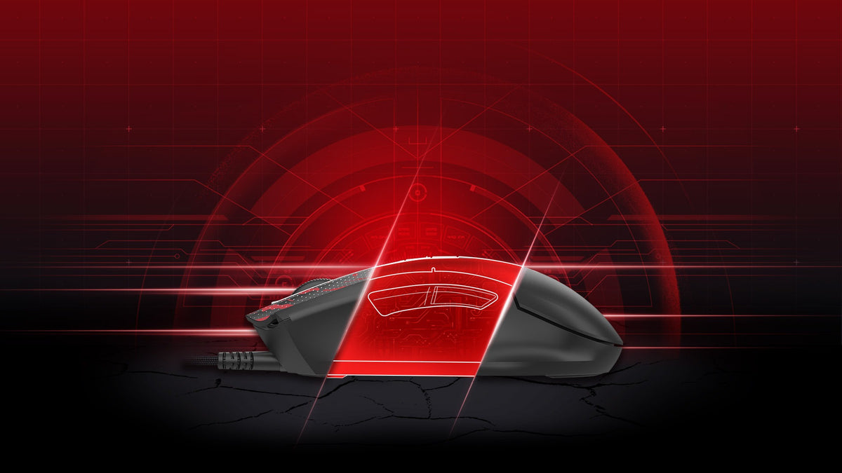 Bloody ES8 RGB Esports Gaming Mouse (PixArt Optical Engine, 10000 CPI, 1ms Response)
