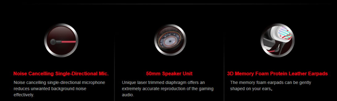 Bloody G560 NARAKA Edition 7.1 Virtual Surround Sound RGB Gaming Headset