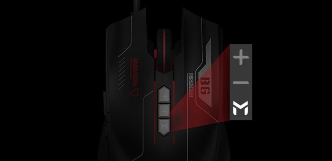 Bloody ES7 RGB Esports Gaming Mouse (PixArt Optical Engine, 6000 CPI, 1ms Response)