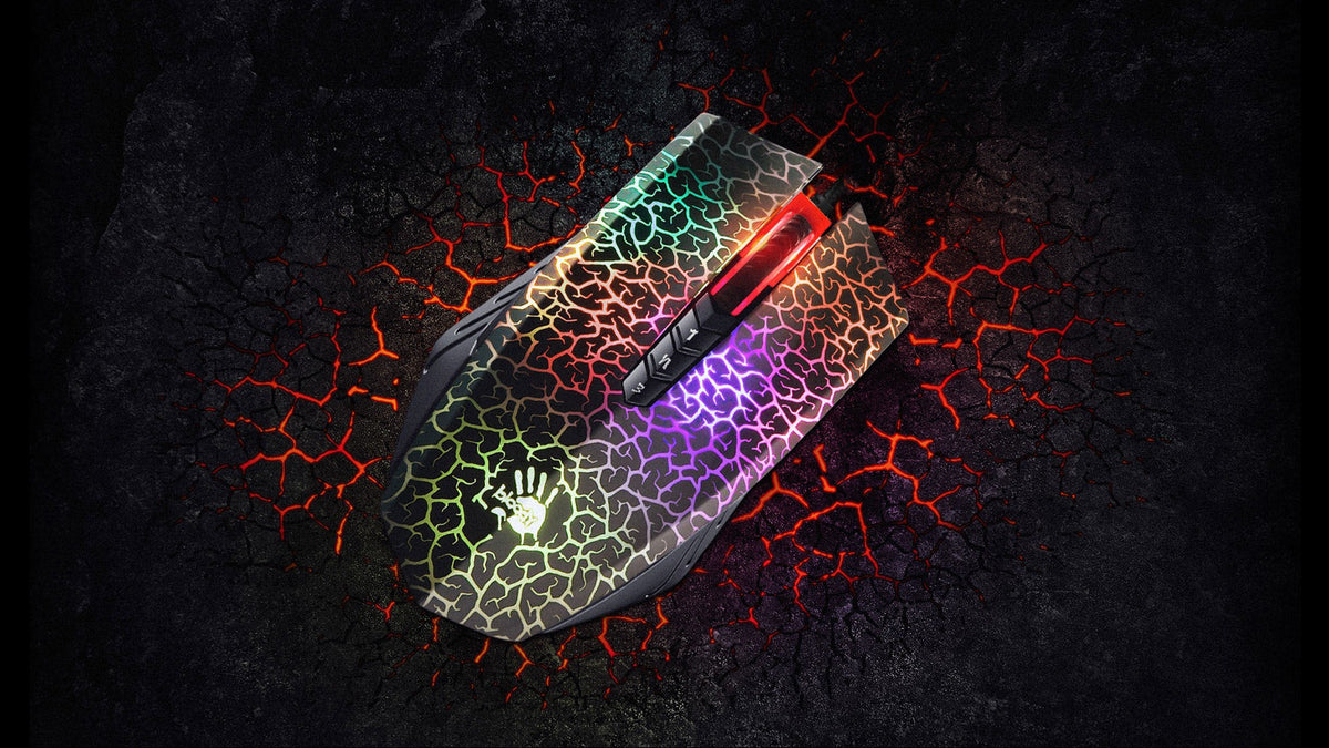Bloody A70 Light Strike Optical Gaming Mouse (Infrared Micro-Switch, 4000 CPI, 8 Programmable Buttons)