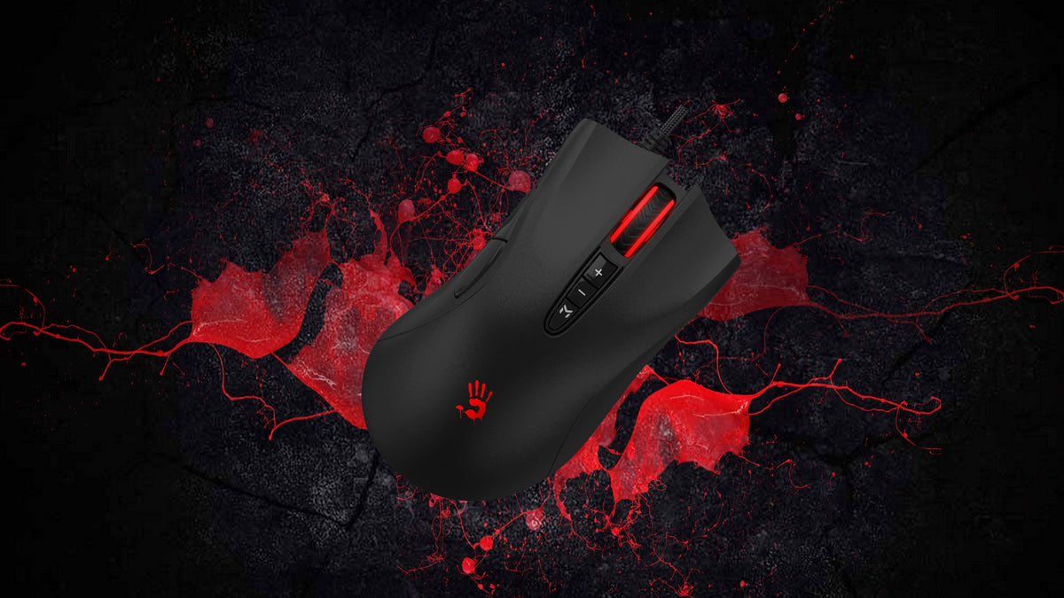 Bloody ES5 RGB Esports Gaming Mouse (PixArt Optical Engine, 3200 CPI, 1ms Response)