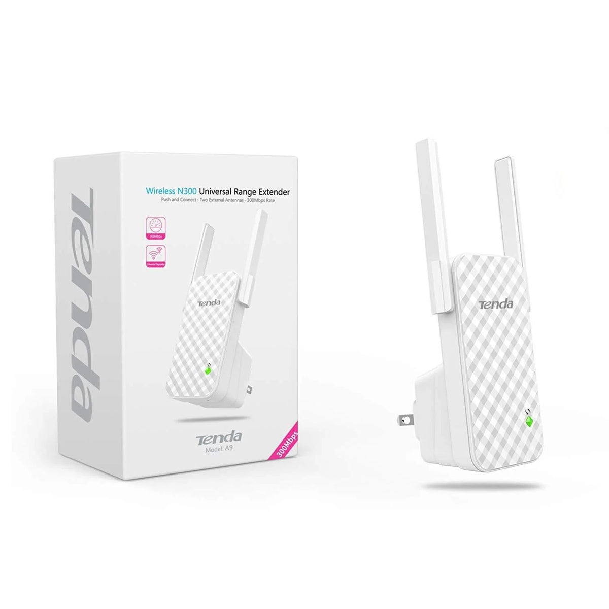 Tenda A9 Wireless N300 Universal Wi-Fi Range Extender