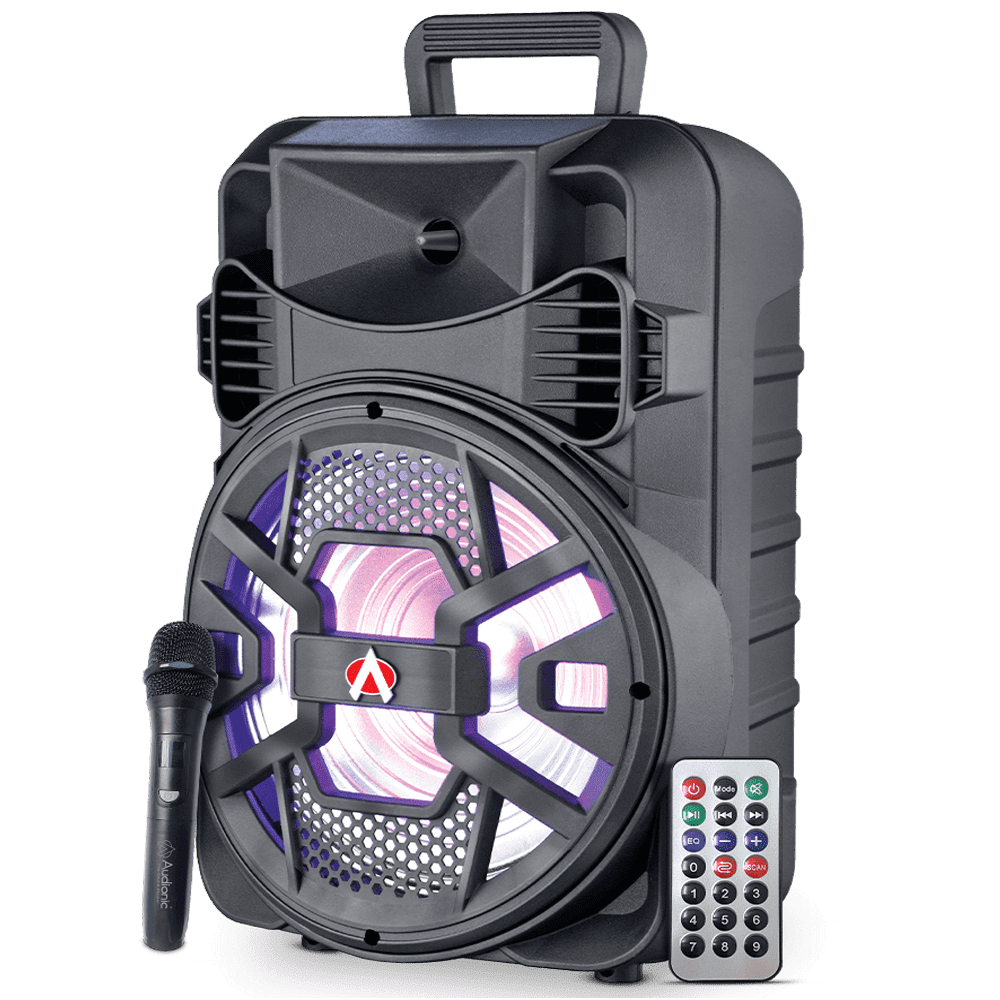 Audionic Mehfil MH-703 Portable Bluetooth Speaker with Wireless Mic