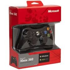 Xbox 360 Wired Controller for Windows & Xbox 360 (Red Packaging)