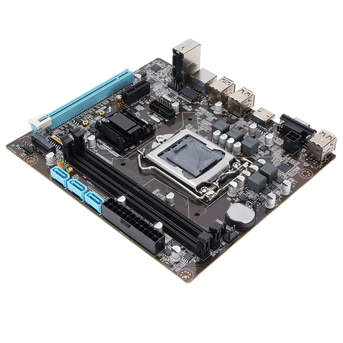 Gaming MotherBoard H110 LGA 1151 DDR4 Micro-ATX Motherboard (6th & 7th Gen Supported, Used / Refurbished Mix Brands)