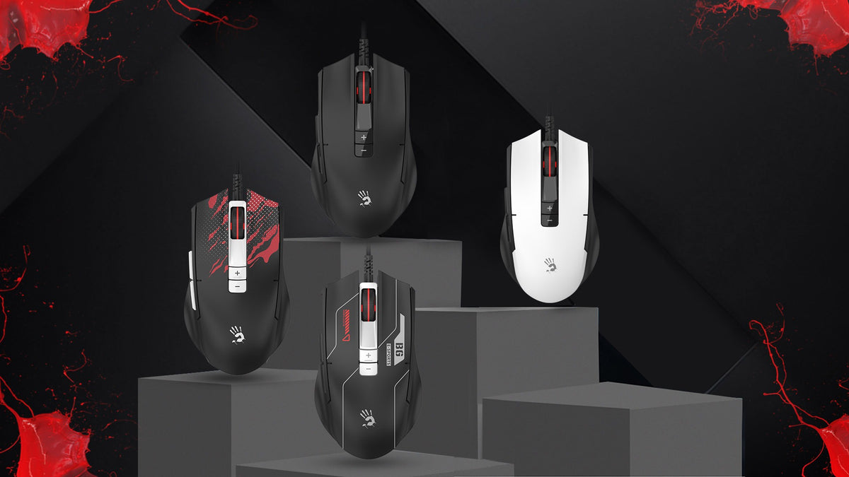 Bloody ES8 RGB Esports Gaming Mouse (PixArt Optical Engine, 10000 CPI, 1ms Response)