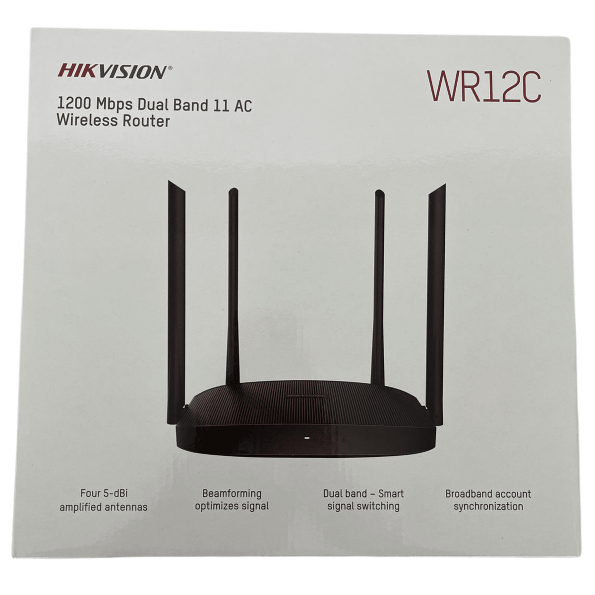 Hikvision DS-2WR12C AC1200 Dual-Band Wireless Wi-Fi Router