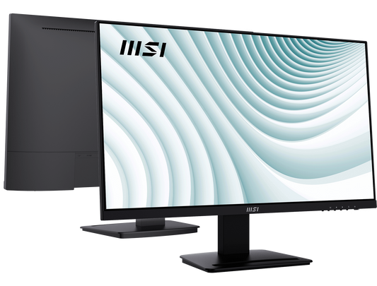 MSI PRO MP273A 27-Inch FHD IPS Productivity Monitor (100Hz Refresh Rate, 1ms MPRT, Built-in Speakers, Eye Care, HDMI / DisplayPort / VGA)